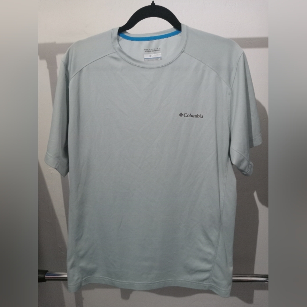 Columbia Omniwick Grey Short Sleeve Shirt